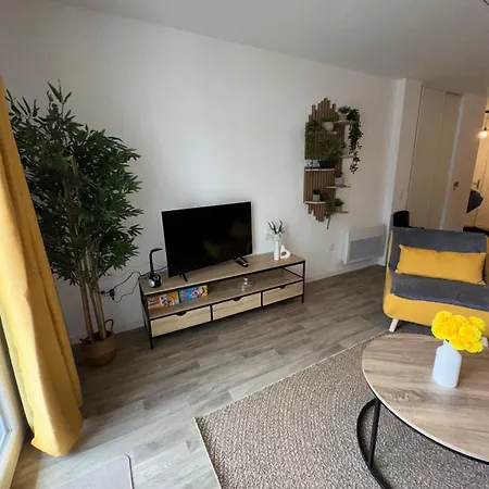 Yellow Beach, T2 Neuf Avec Jardin 圣让-德蒙