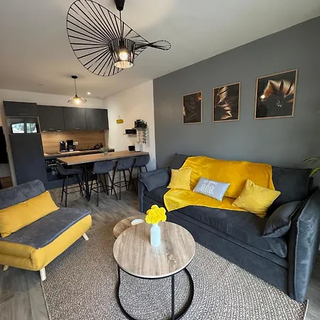 Yellow Beach, T2 Neuf Avec Jardin * 圣让-德蒙