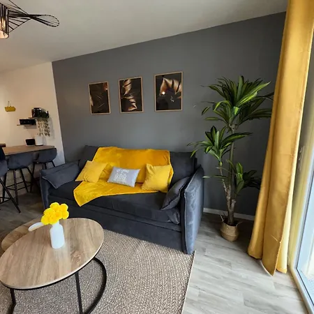 Apartment Yellow Beach, T2 Neuf Avec Jardin